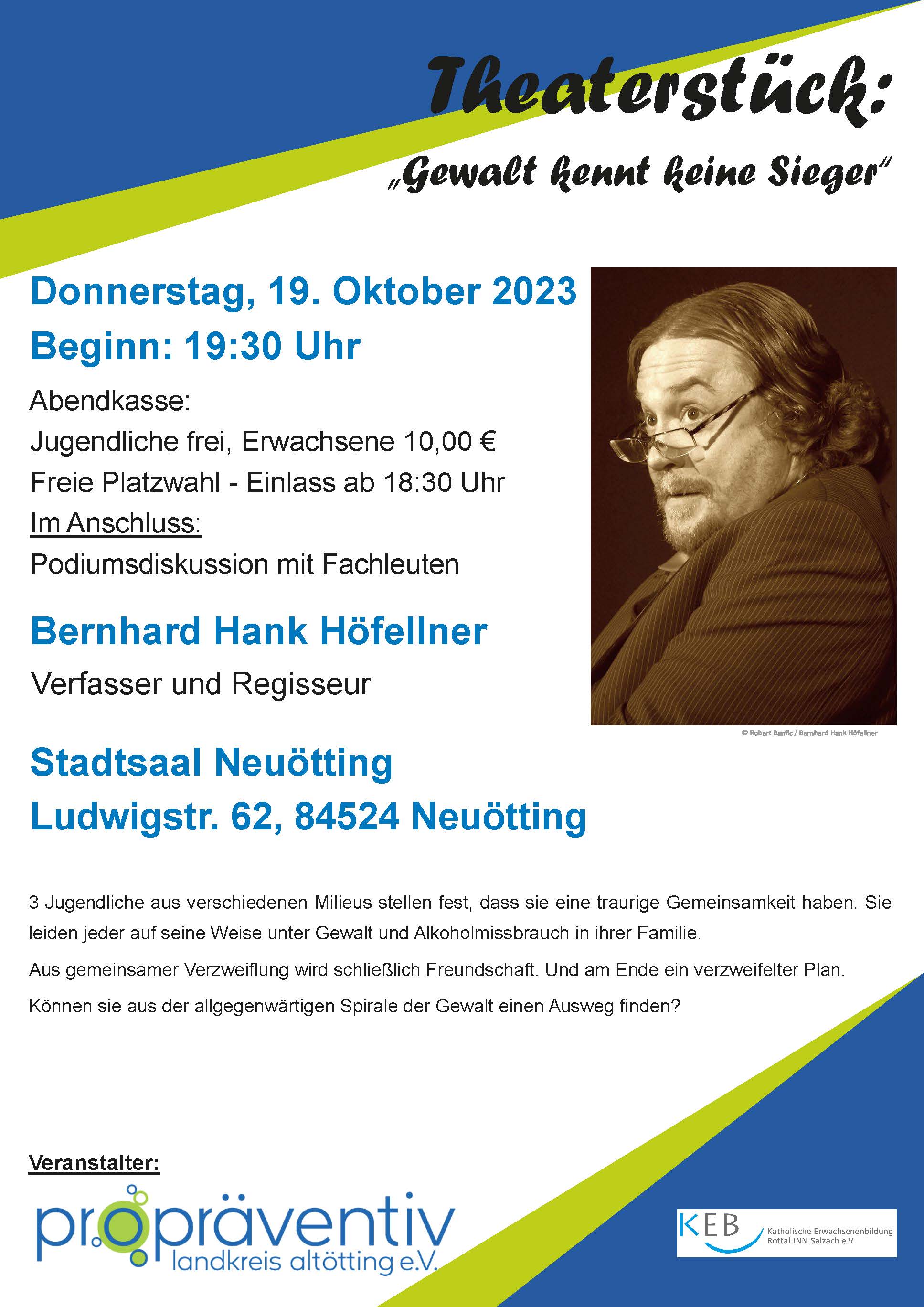Plakat Theater Höfellner